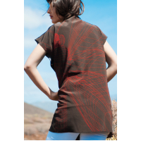 5-in-1 Tunic Brown Butterfly